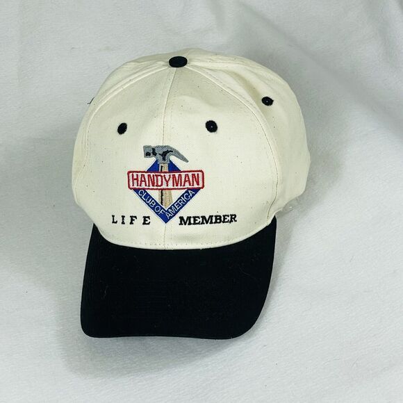 Handyman Club Of America Life Member Snapback Baseball Dad Hat Men's One Size - Picture 2 of 6